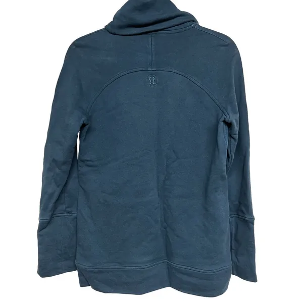 Lululemon To You Tunic‎ Submarine Turtleneck Sweatshirt Women’s Size 4 - Image 2