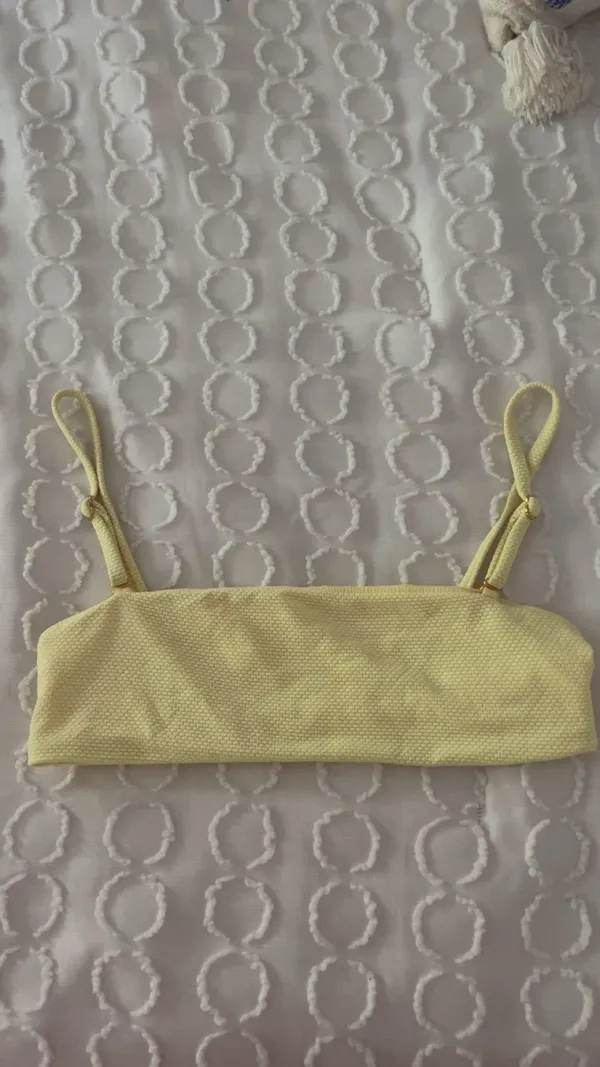 Bikini Top Yellow - Image 2