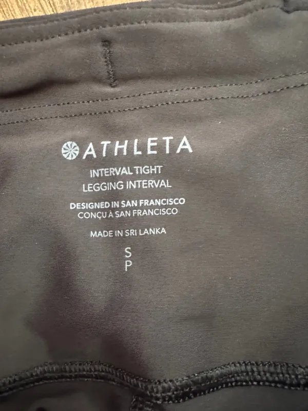 Athleta Black High-Rise Performance Leggings - Image 5