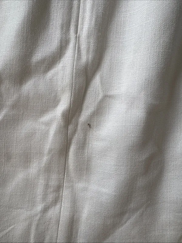 Meshki Antonella Linen Mini Dress - White - Image 4