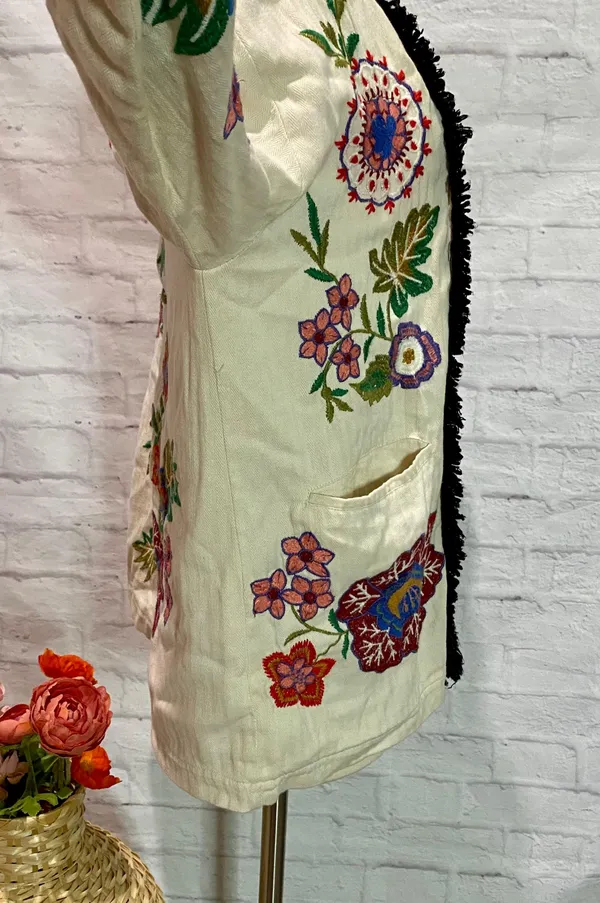 Zara Embroidered Jacket - Image 6