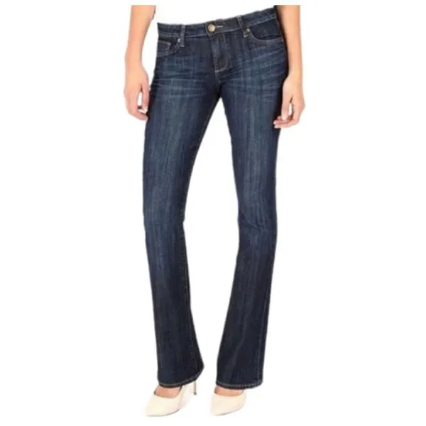 Kut from‎ the Kloth ‘Farrah’ baby boot cut jeans 10 KFTK - Image 5