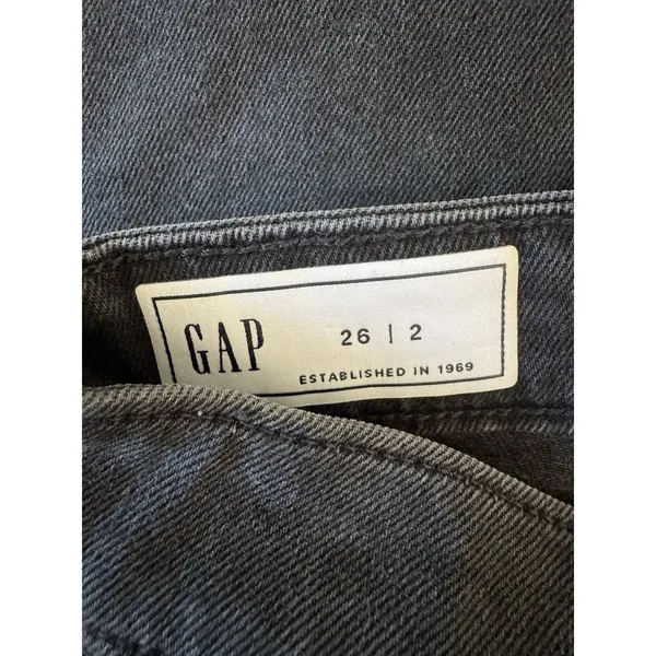 Gap Black Stretchy Denim Midi Pencil Skirt Women’s Size 26 / 2 - Image 7