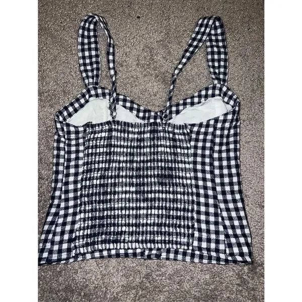 Abercrombie & Fitch Gingham Top Cami Tank XS-S - Image 5