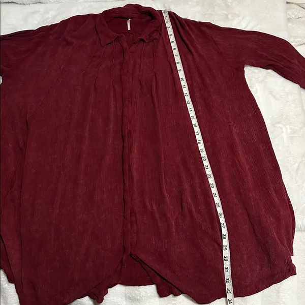 Free People Size Medium Spin Me Tunic Shirt Dress - Image 9