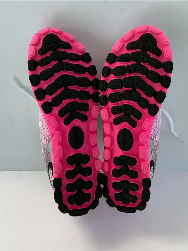 Skechers White and Hot Pink Women's Running Shoes - Image 7