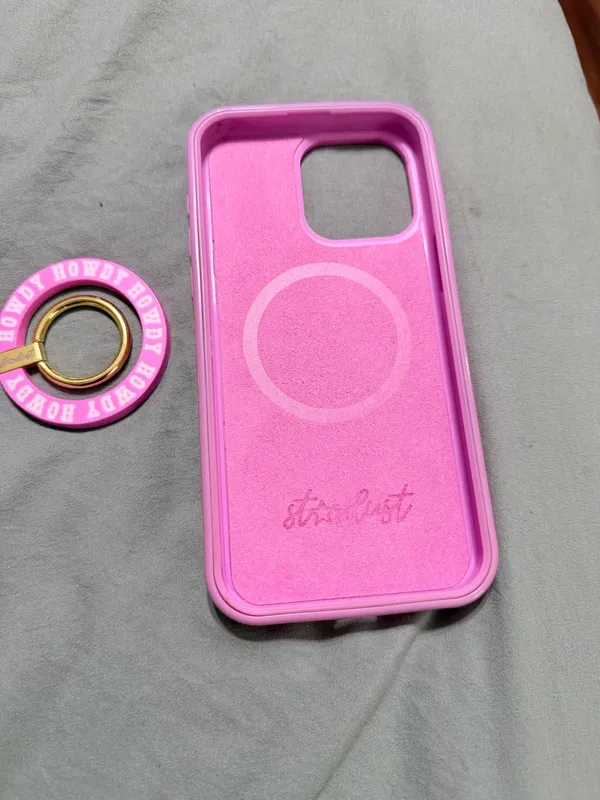 iPhone 15 Pro Max Case Stardust Pink - Image 3