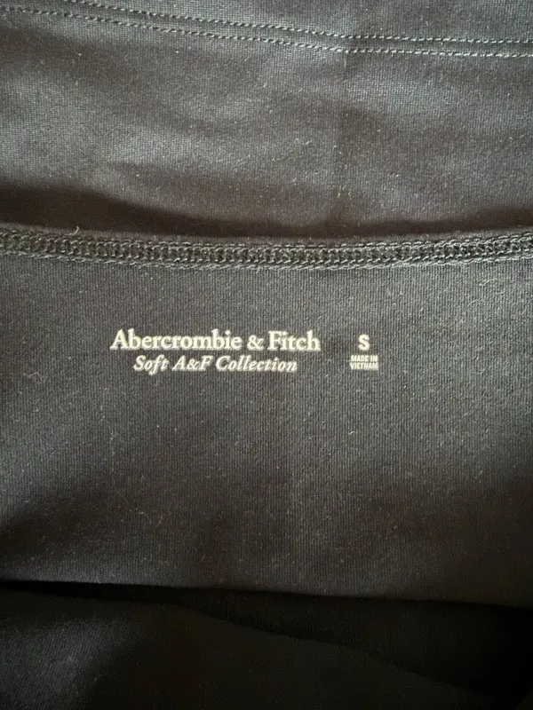 Abercrombie & Fitch Black Halter Neck Tank Top - Image 5