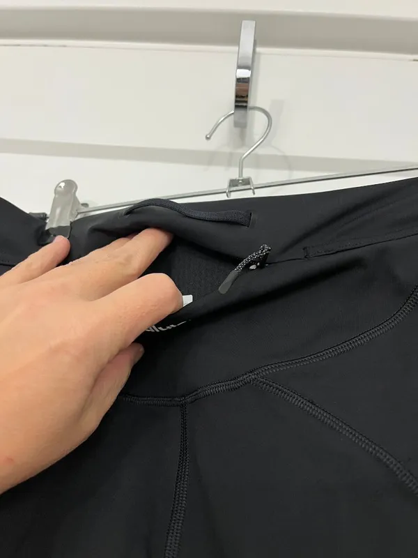 NWT Lululemon Fast and Free HR Tight 25" Drawcord Size 8 Black - Image 11