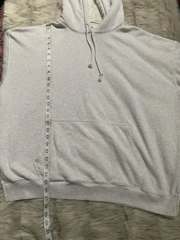 American Eagle Sherpa Hood Hoodie Womens Oversized Pullover Ahh-Mazingly L - Image 5