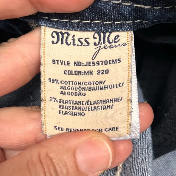 Miss Me Women's Mid-Rise Easy Bermuda Shorts Size 26 - Image 11