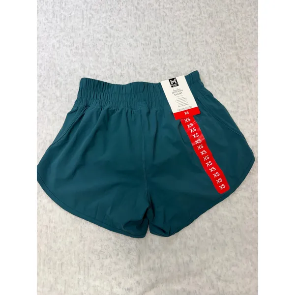 Members Mark‎ Womens Motion Short Teal Green 4 Inch Inseam XS New With Tags - Image 2