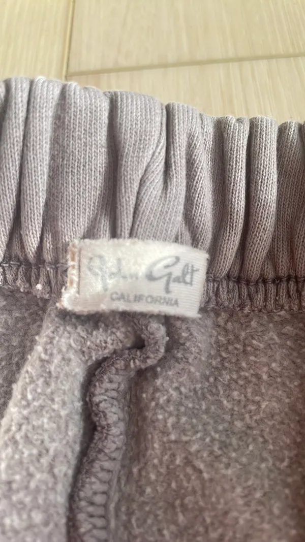 Dark Grey Brandy Melville Sweatpants - Image 3