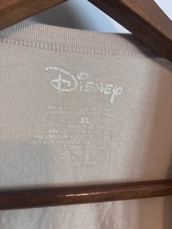 Disney Winnie the Pooh Tigger Parade Beige Graphic Logo Tee Shirt Top - Image 5