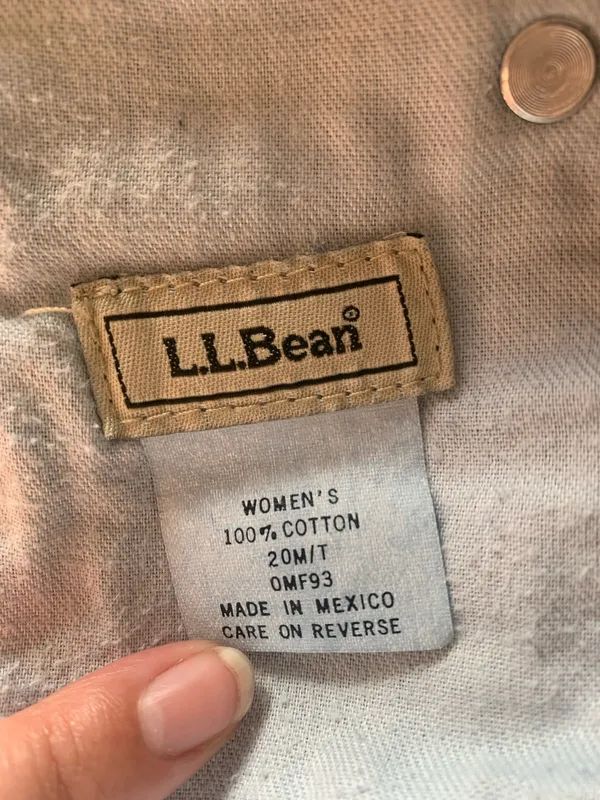 LL Bean Denim Jeans Size 20 M/T Vintage Deep Blue - Image 3