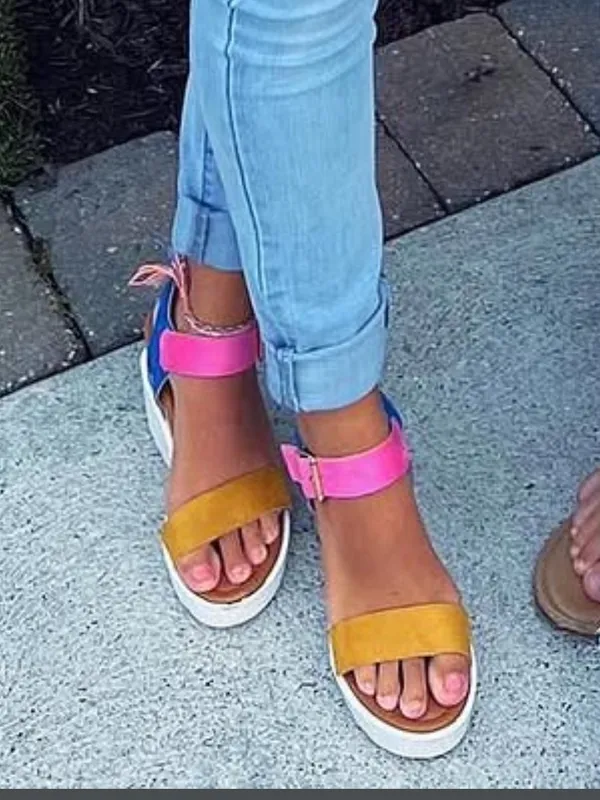 Women’s Wedges Blue Size 7 - Image 7