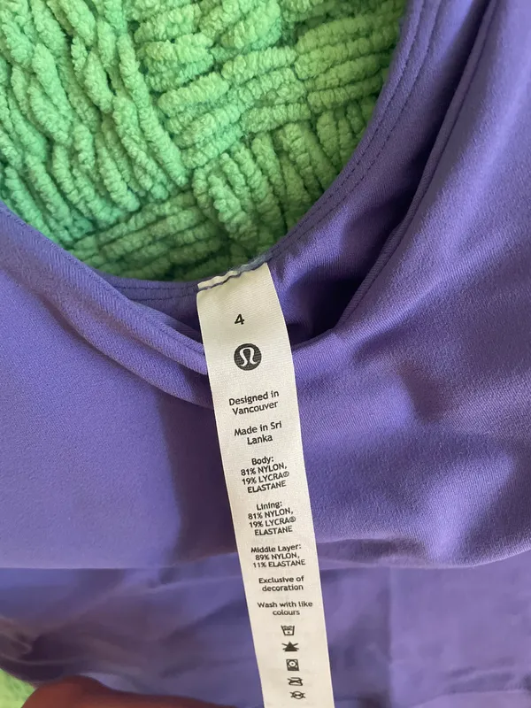 Purple Tank Lululemon tank - Image 3