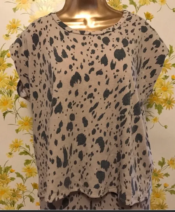 Loungewear matching set Allover Print jogger set size L Size L - Image 15