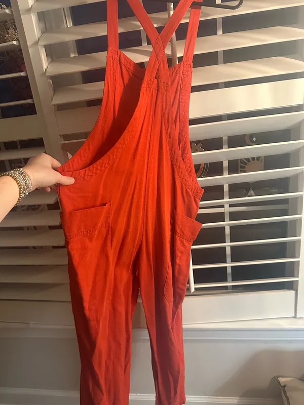 Urban Outfitters Orange Romper - Image 3
