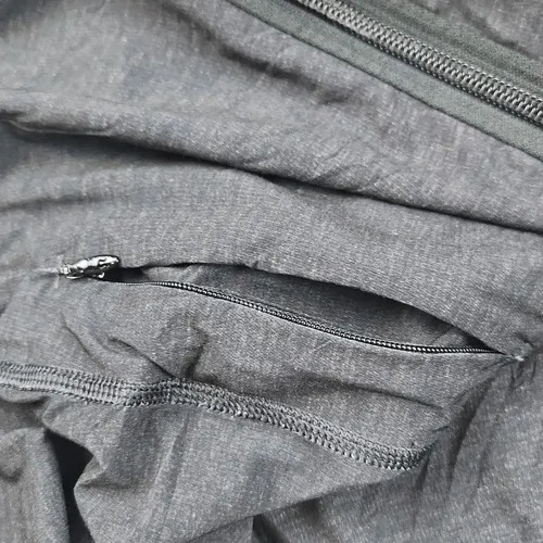 Lululemon Fast Track Reversible Zip-up Jacket Black‎ White Women's size 6 - Image 12