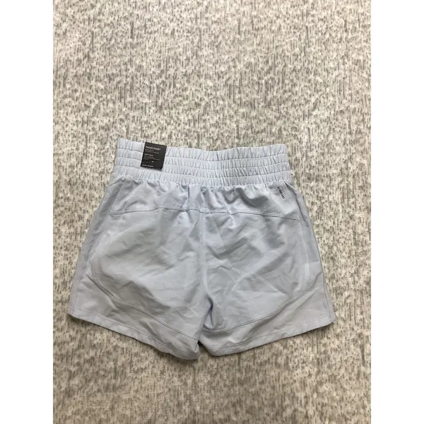 Adidas Pacer Woven High‎ Rise Training Shorts Halo Blue Womens XS 3" Inseam NWT - Image 4