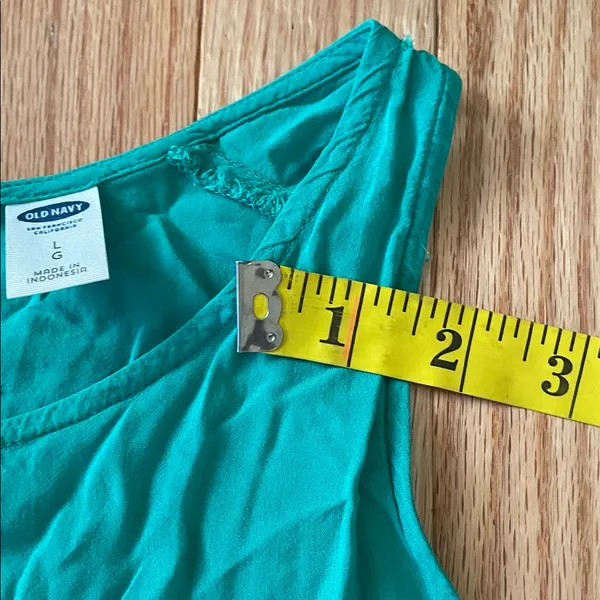 Old Navy Teal Tank Top - Image 5