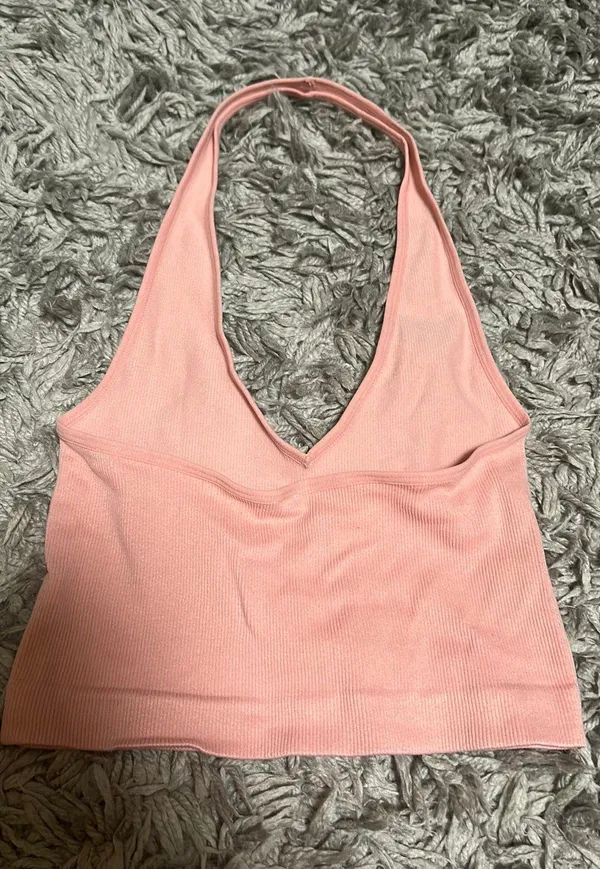 Forever 21 Cropped Halter Top - Image 2