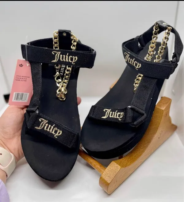 Eleyna Chain Platform Sandals - Image 3