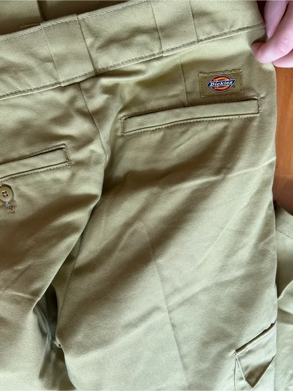 NWT Dickies Wide Leg Cropped Cargo Pants 0 - Image 9