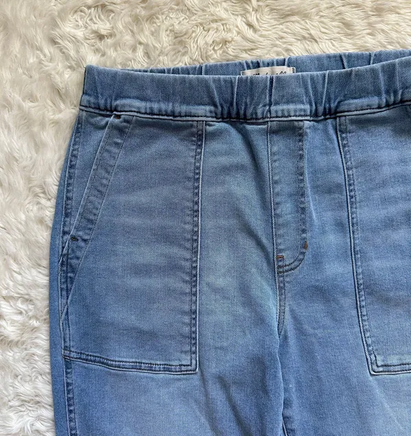 Madewell Jeans Pull-On Relaxed Elastic Waist Stretch Comfort Casual S - Image 6