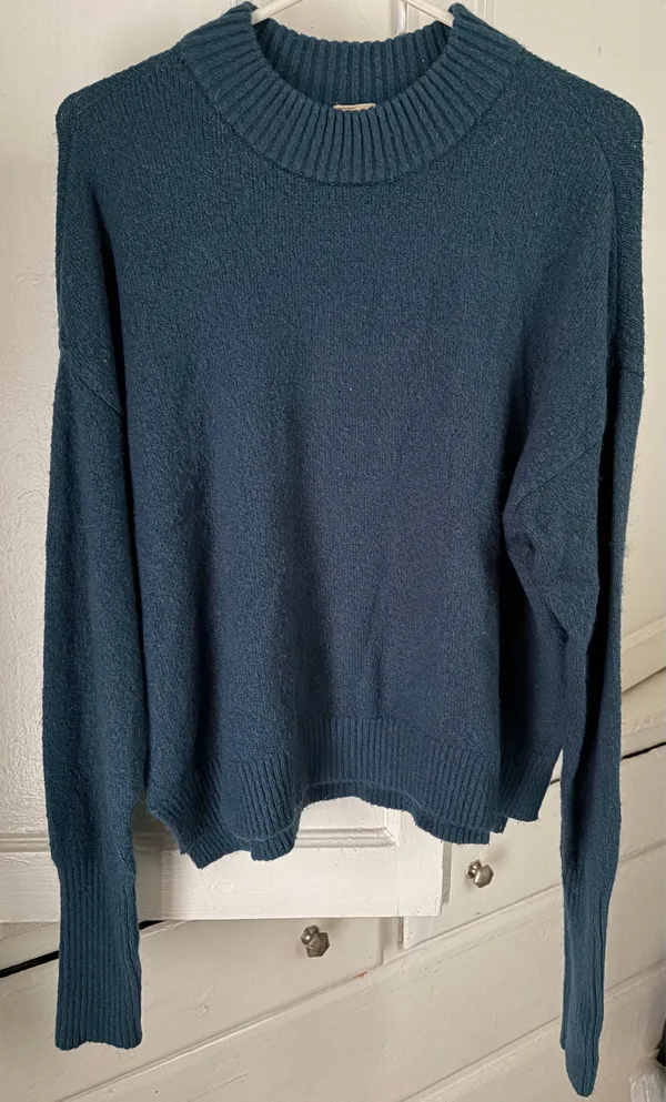 Melrose and Market Blue Crewneck Sweater M - Image 7