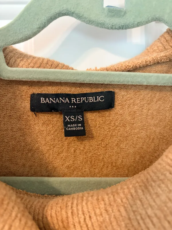 Banana Republic Poncho Cowl Neck Sweater - Image 3