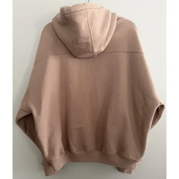 Free People Movement Final Call Logo Hoodie Sand Women's Size Medium - Image 2