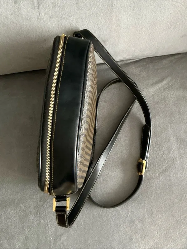  Authentic FENDI Striped Crossbody Bag 🌟 - Image 14