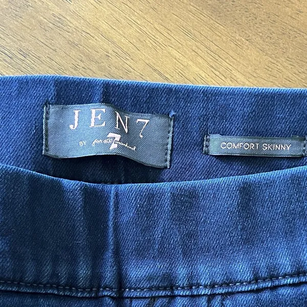 JEN7 By 7 For All Mankind Comfort Skinny Pull-On Jeans Sz 10 Jegging NWOT - Image 4