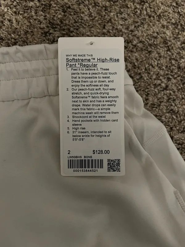 Lululemon Softstreme High-Rise Pants - Image 5