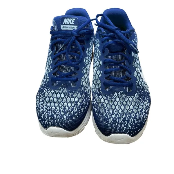 Nike Women's Air Max Sequent 2 852465-400 - Blue Sneakers - Size 7 - Image 2