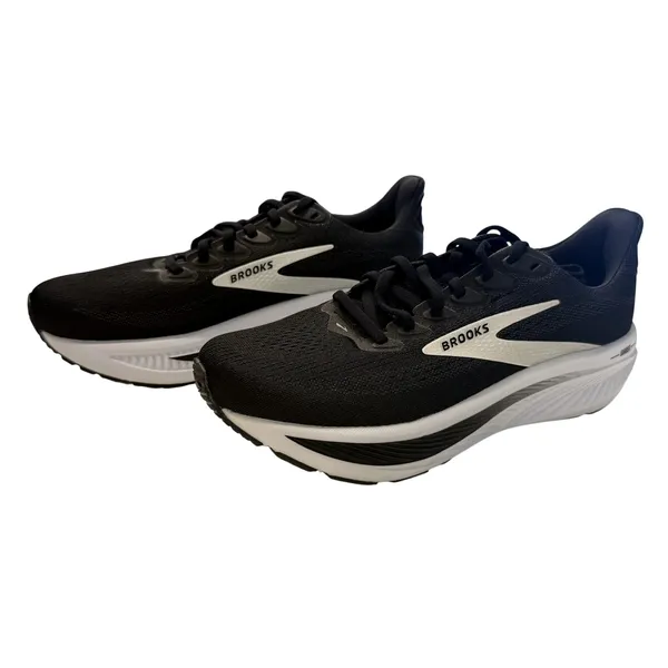 Brooks Women's Ghost 17 Running Shoe in Black/White, Size 8 Wide - Image 2