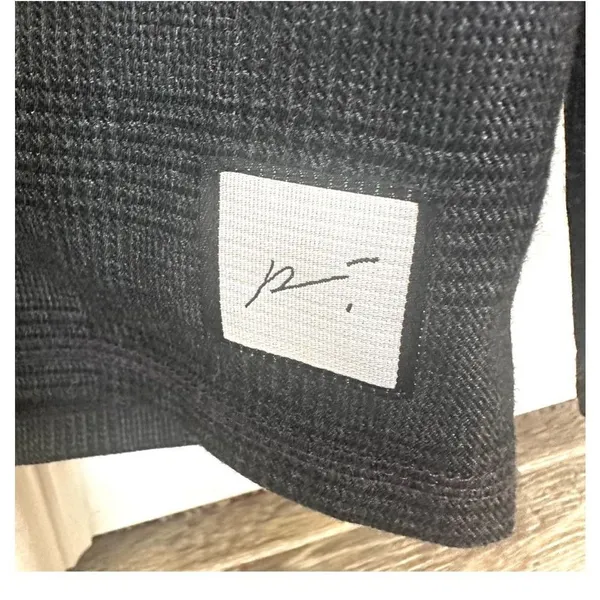 Prèvu black plaid quarter zip jacket Size XS - Image 4