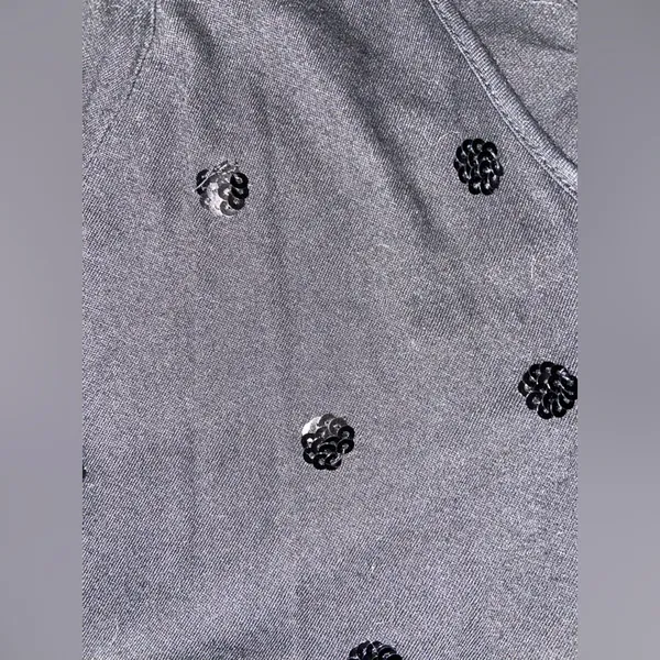 Old Navy Elegant Black Sequin Top - Image 4