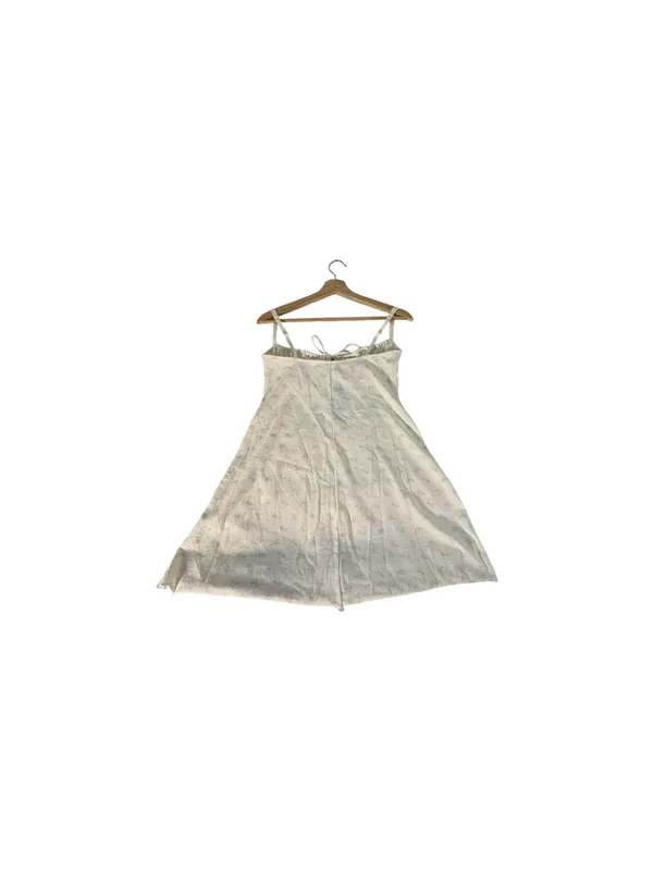 SKIMS Pointelle Mini Dress L Halite Floral Campus Collection NWT Sold Out - Image 7
