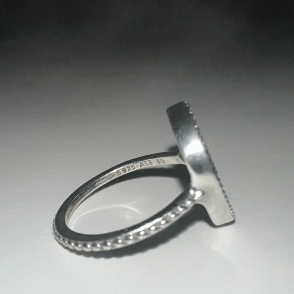 Pandora Teardrop Silhouette Clear Ring - Image 5
