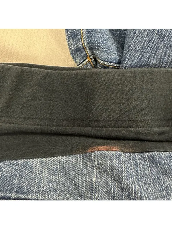 Oh Baby By Motherhood Maternity Bootcut Jeans Size Large Blue Stretch Denim - Image 3