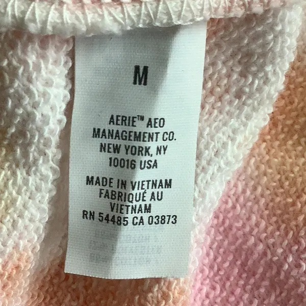 Aerie Size Medium Tie Dye Oversized Hooded Sweatshirt. New Without Tag. - Image 6