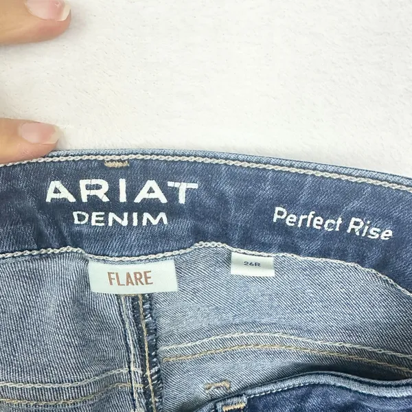 Ariat Women's Ultra Stretch Perfect Rise Katie Flare Jean Size 26 Western Rodeo - Image 5