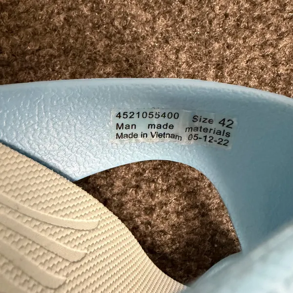 Dansko Kandi Sky Blue Molded Slide Sandals 4521055400 Womens Size 42 - Image 5