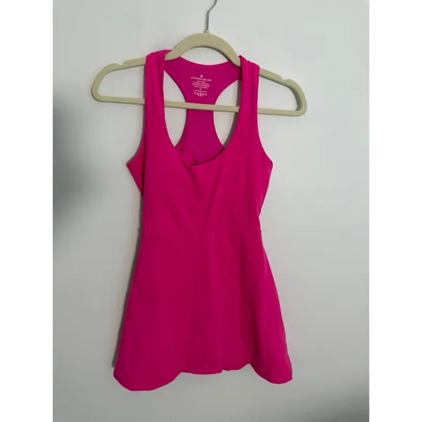 Antonio Melani pink athletic active tank dress size XS - Image 2