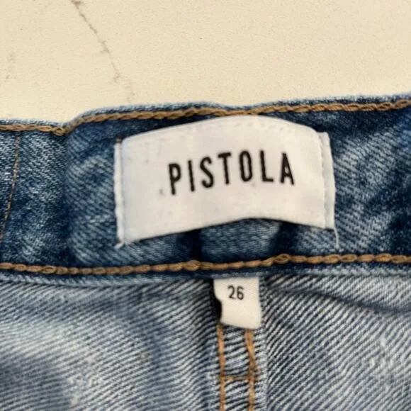 Pistola Presley Straight Leg Jeans in Primetime‎ Size 26 - Image 8