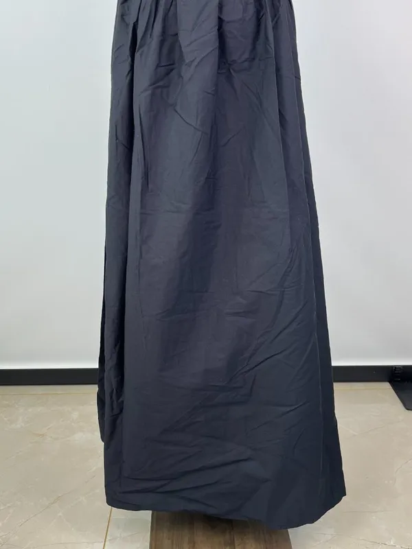 NWOT Farm Rio Cotton Black Sleeveless Midi Dress Size L - Image 10