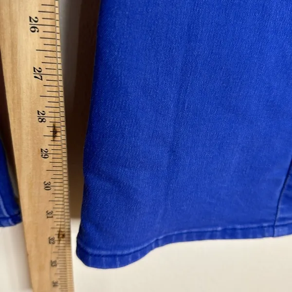 Free people we the‎ free penny flare elastic waist jeans size 2 - Image 6